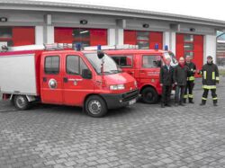 Fahrzeugübergabe für die Feuerwehr Heisterberg