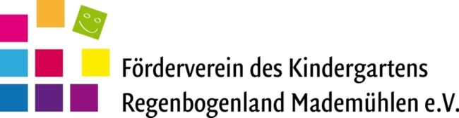 Logo Förderverein Kindergarten "Regenbogenland" Mademühlen