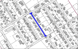 Grafik Fertigstellungsbeschluss Ausbauabschnitt Erfurter Straße in Driedorf